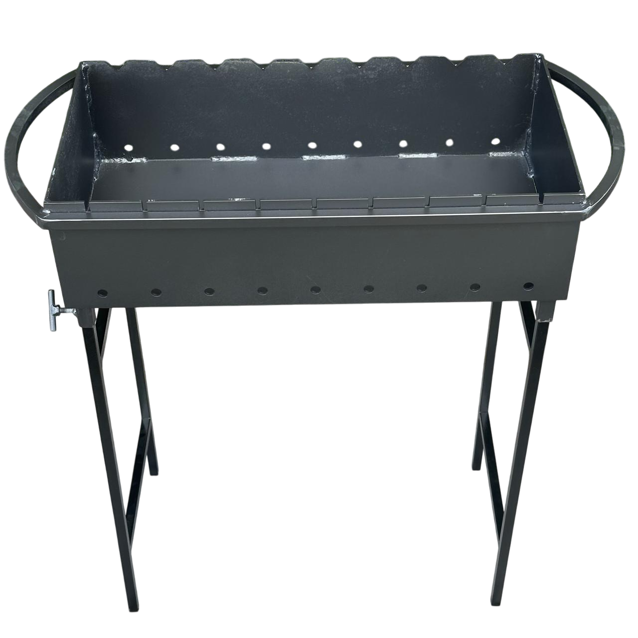 Мангал розбірний Гектор зі знімними ніжками на 9 шампурів 2 мм (MN9-2) - фото 1