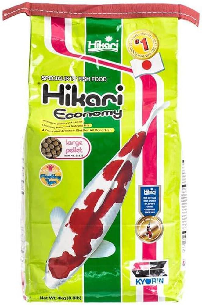 Корм Hikari KOI Economy L большие пеллеты ежедневный здоровый рацион 4 кг (Hikari38478)
