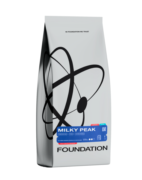 Кофе в зернах Foundation Coffee Roasters Milky Peak свежеобжаренный 1 кг