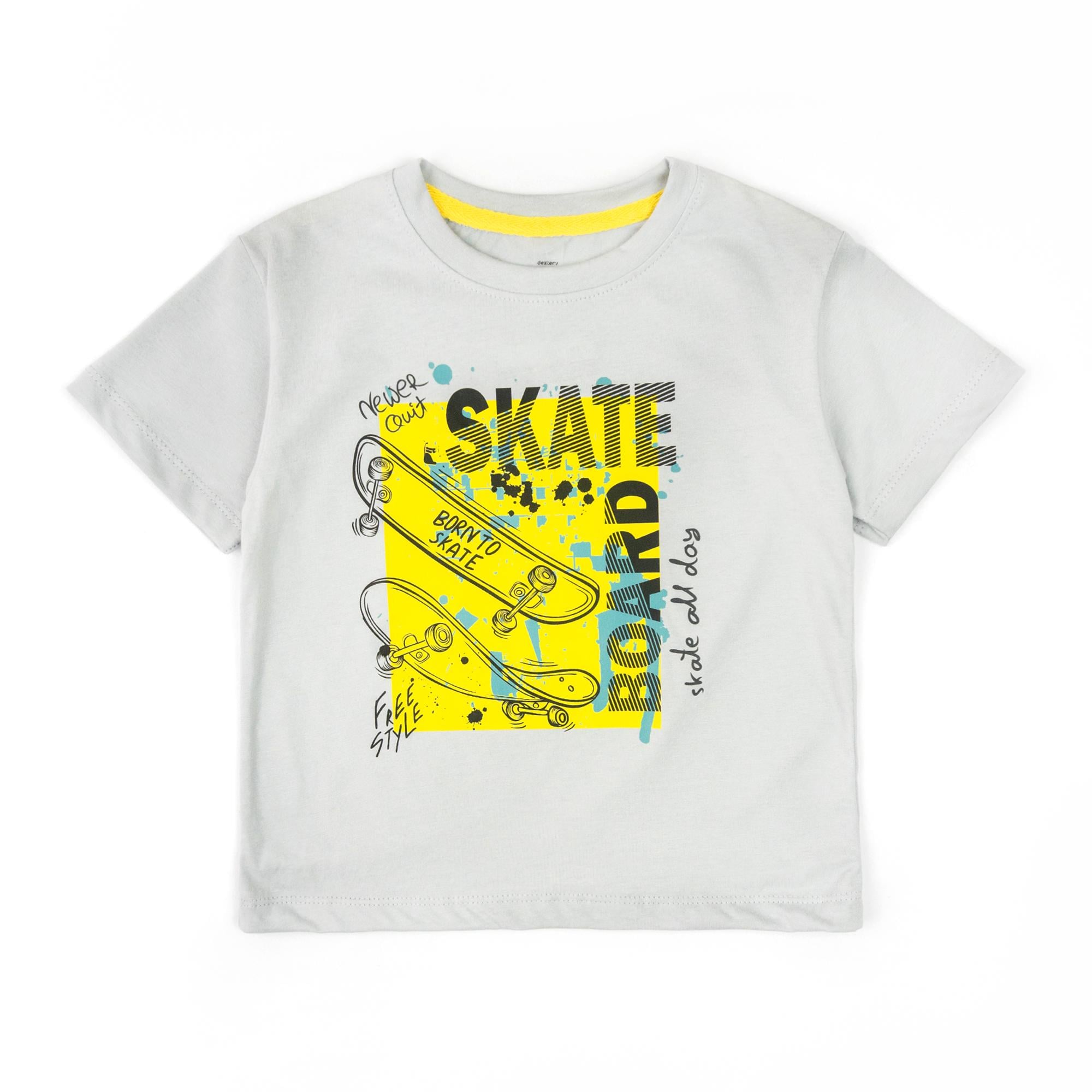 Футболка детская Dexter's Skate Board 152532 98 см Серый (714241356)