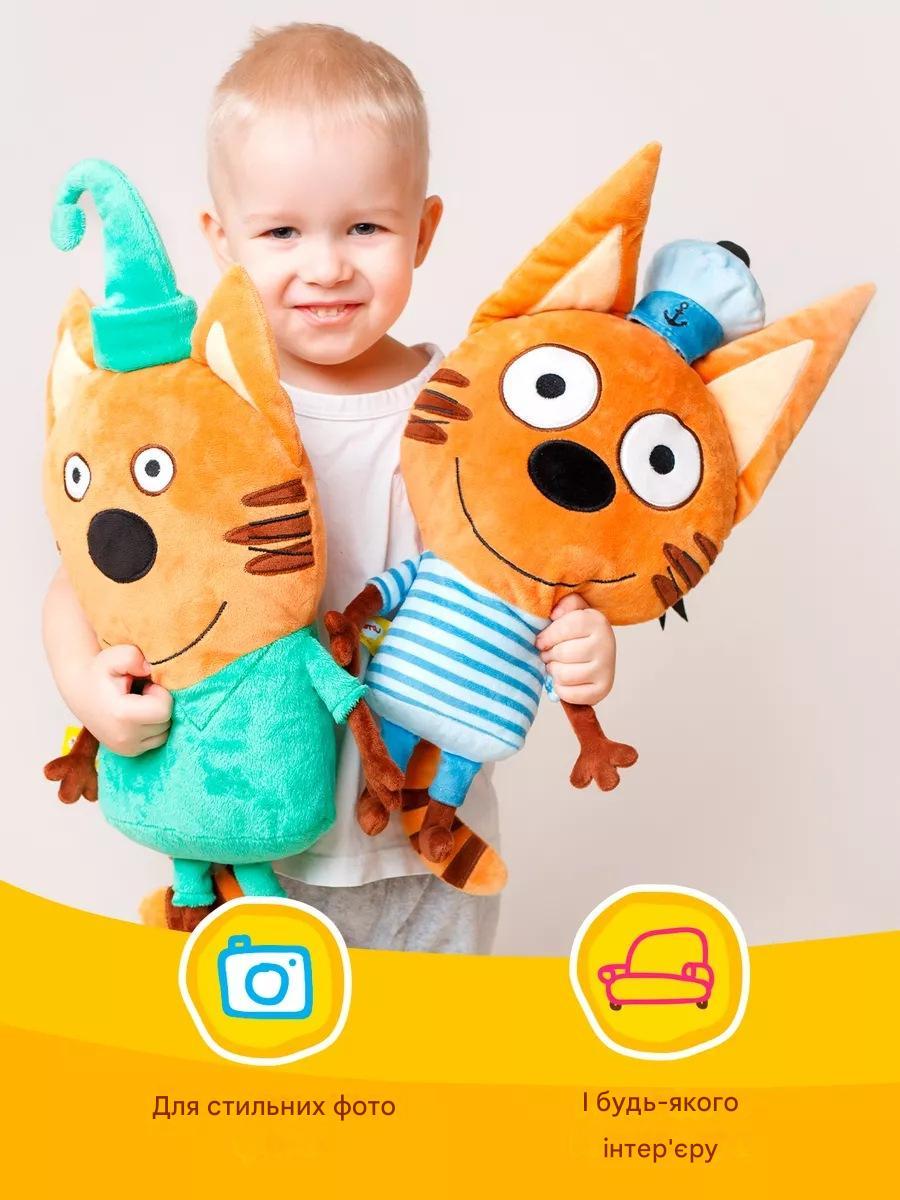 М'яка іграшка-подушка Три Кота Коржик 45 см (27415185) - фото 2