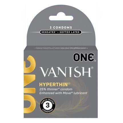 Презервативи ONE Vanish 3 шт. (UCIU001104)