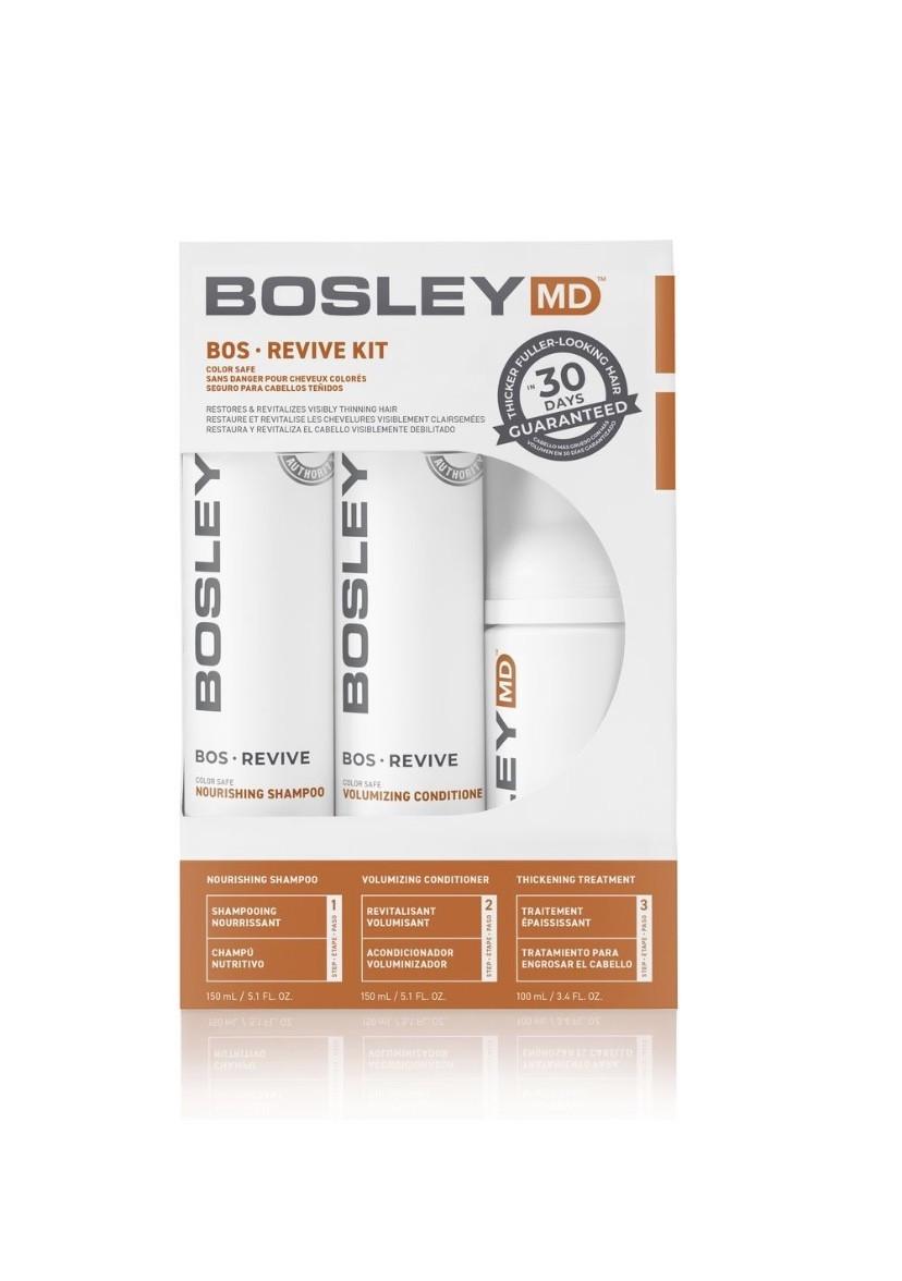 Набір для відновлення стоншеного фарбованого волосся Bosley MD Bos Revive Color Safe Kit