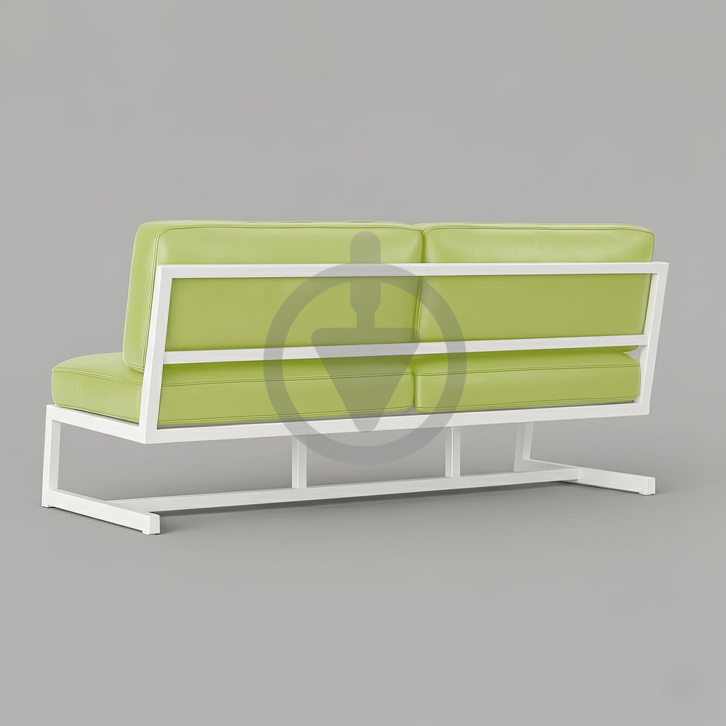 Диван металевий AVVS tech Атлас вуличний лофт екошкіра 156 см Салатовий/Білий (30222938) - фото 3 Диван металевий AVVS tech Атлас вуличний лофт екошкіра 156 см Салатовий/Білий (30222938) - фото 3