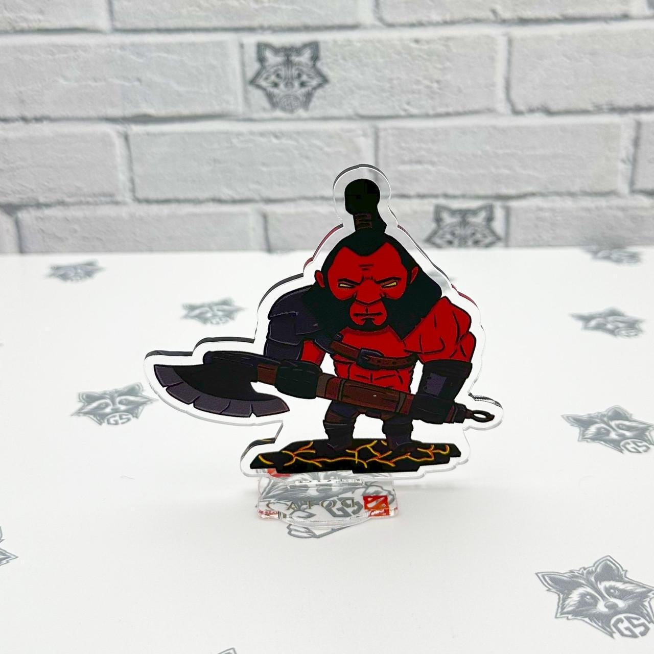 Фигурка коллекционная акриловая World of Warcraft Chibi Dota 2 Axe 10 см (2219311370)