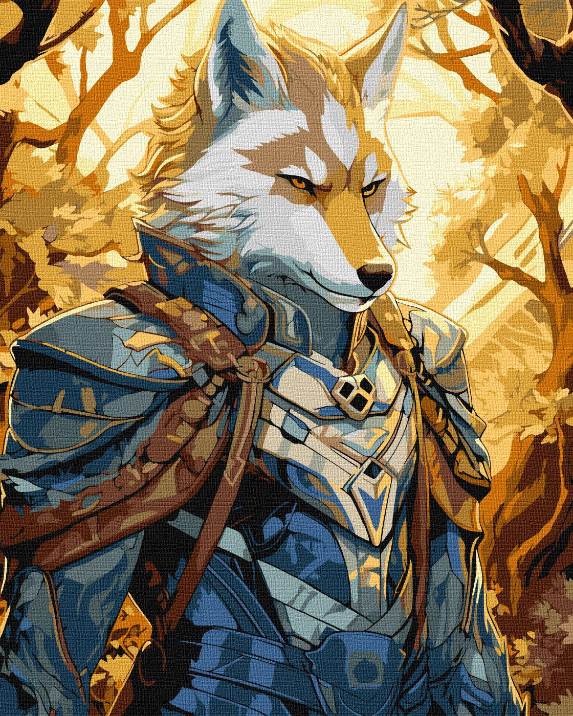 Картина по номерам Идейка Защитник леса 40x50 см (Id-KHO6570)