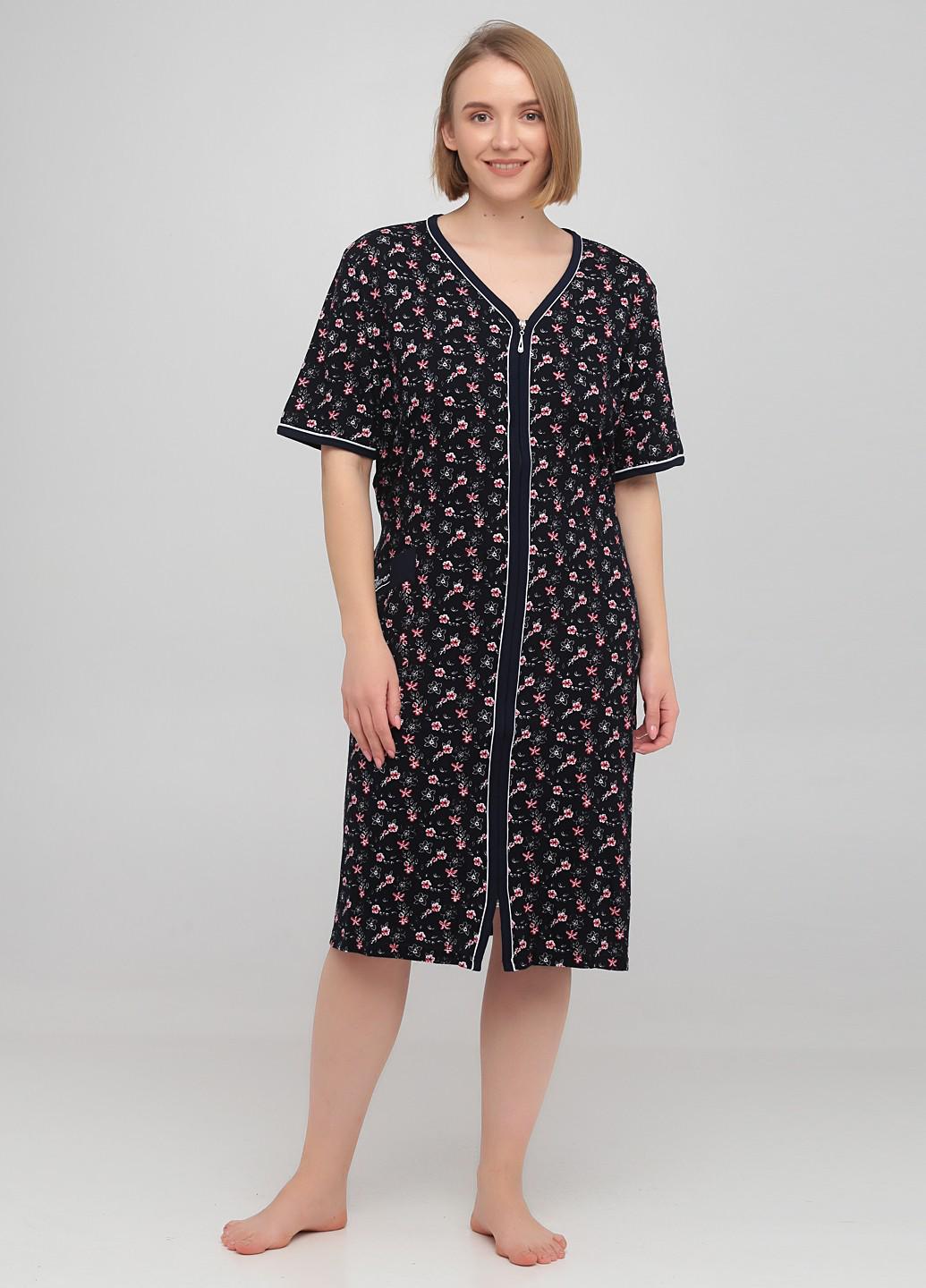 Халат женский Rukim 2XL Черный (81645-01) Халат женский Rukim 2XL Черный (81645-01)