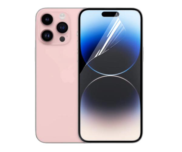 Пленка противоударная гидрогелевая Hydrogel Film для Apple iPhone 15 Pro Transparent
