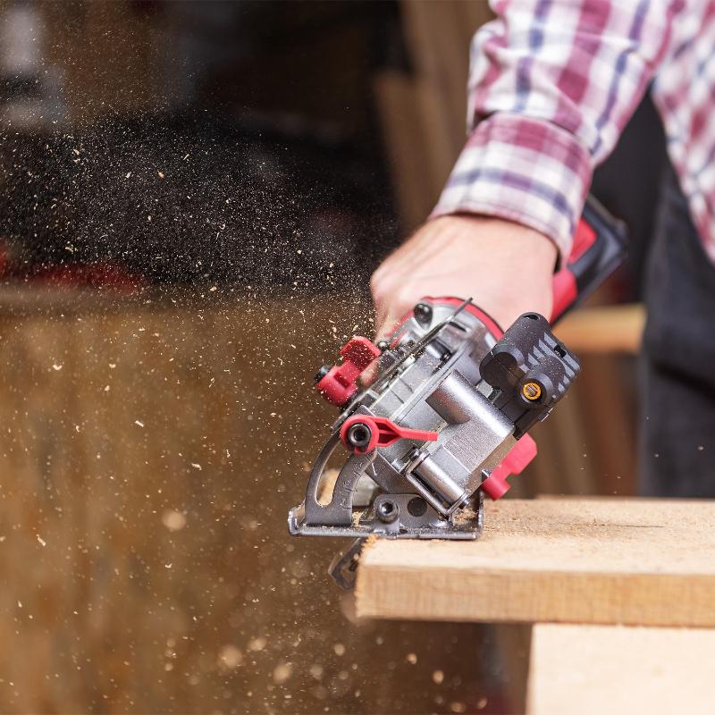 Дисковая пила аккумуляторная бесщеточная Worcraft CMCS-S20LiB с аккумулятором 4А и зарядным 115 мм (43196) - фото 9