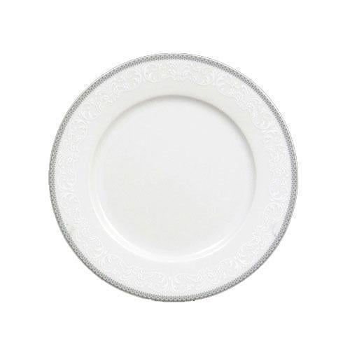Набор тарелок обеденных Thun Opal обводка серая /фарфор 6 шт. d 25 см (8034800)