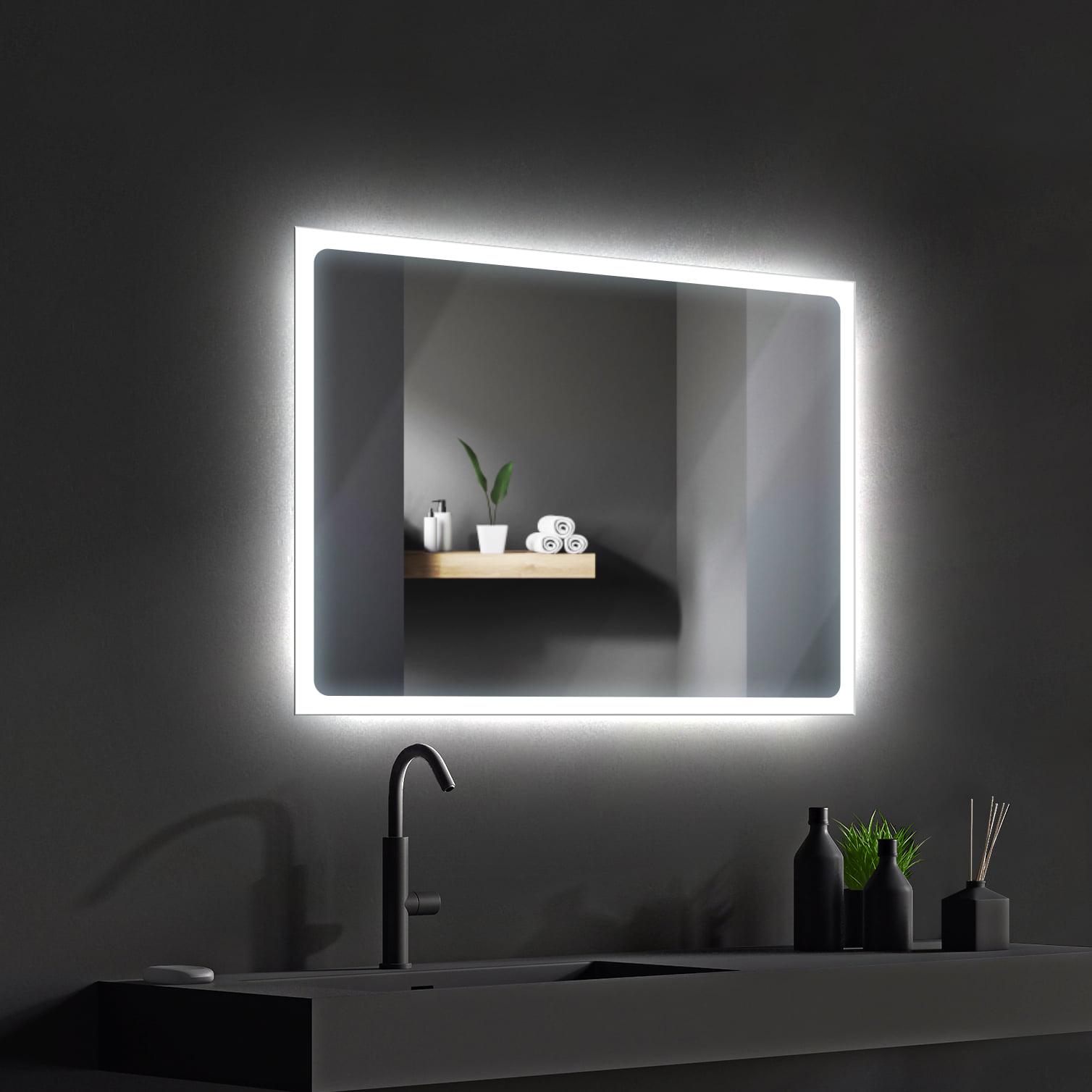 Зеркало Dim Dzerkal LIPO с LED-подсветкой 50х70 см (8097)