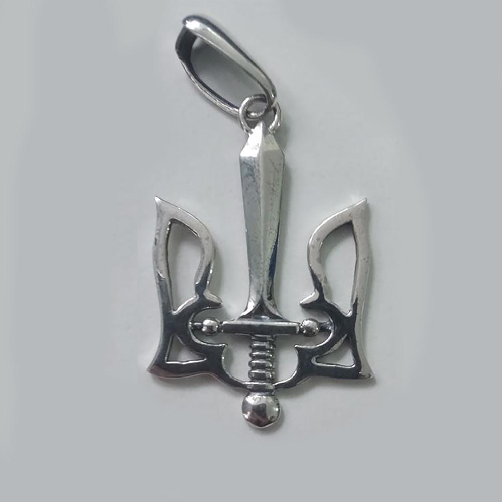 Підвіска срібна Ideale PG03850 Тризуб з мечем (14244745)