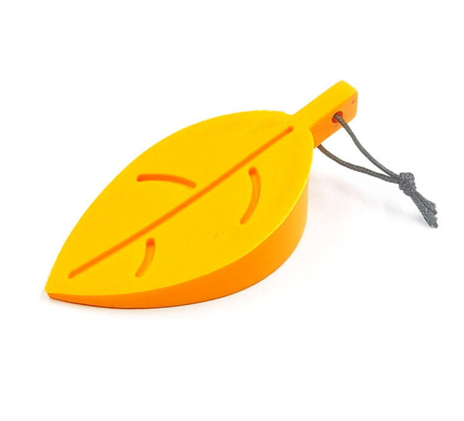 Стопор блокиратор напольный Листок Желтый (11-19-1228-Ж)