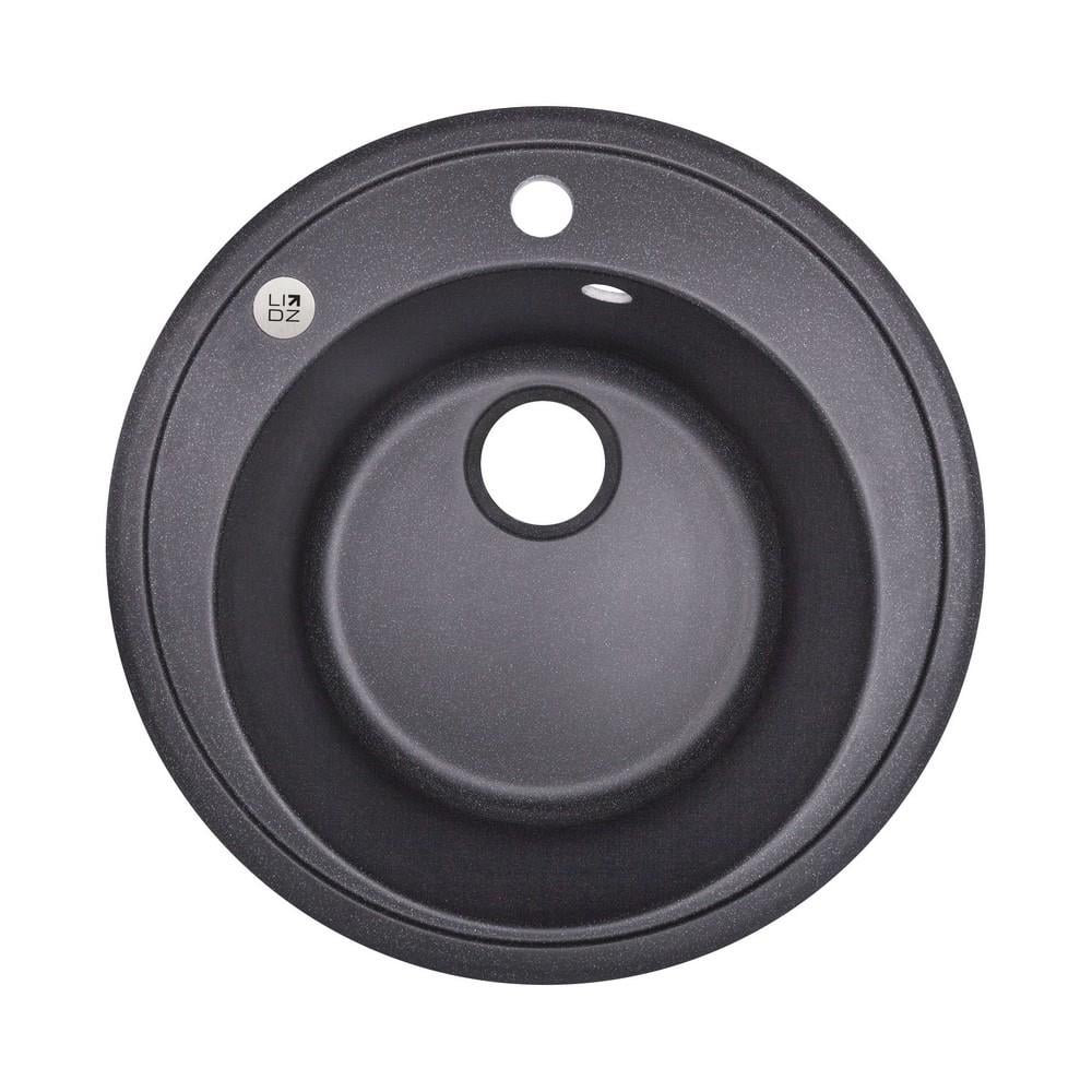 Мойка для кухни Lidz D510/200 BLA-03 (LIDZBLA03D510200) - фото 1 Мойка для кухни Lidz D510/200 BLA-03 (LIDZBLA03D510200) - фото 1
