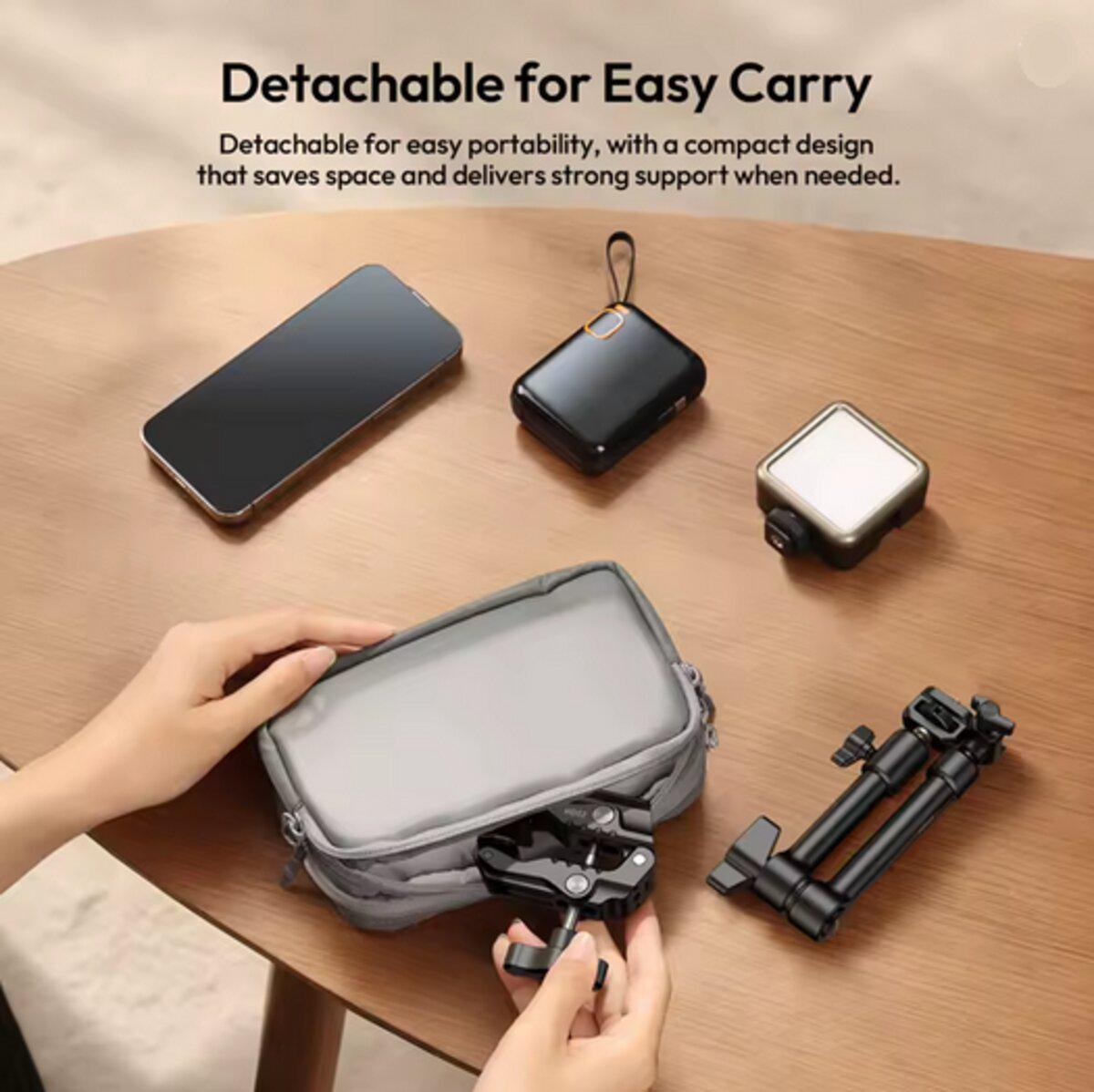 Штатив-тримач для камери Ulanzi HD02 10" Magic Arm Kit 1/4" Black (T098) - фото 5