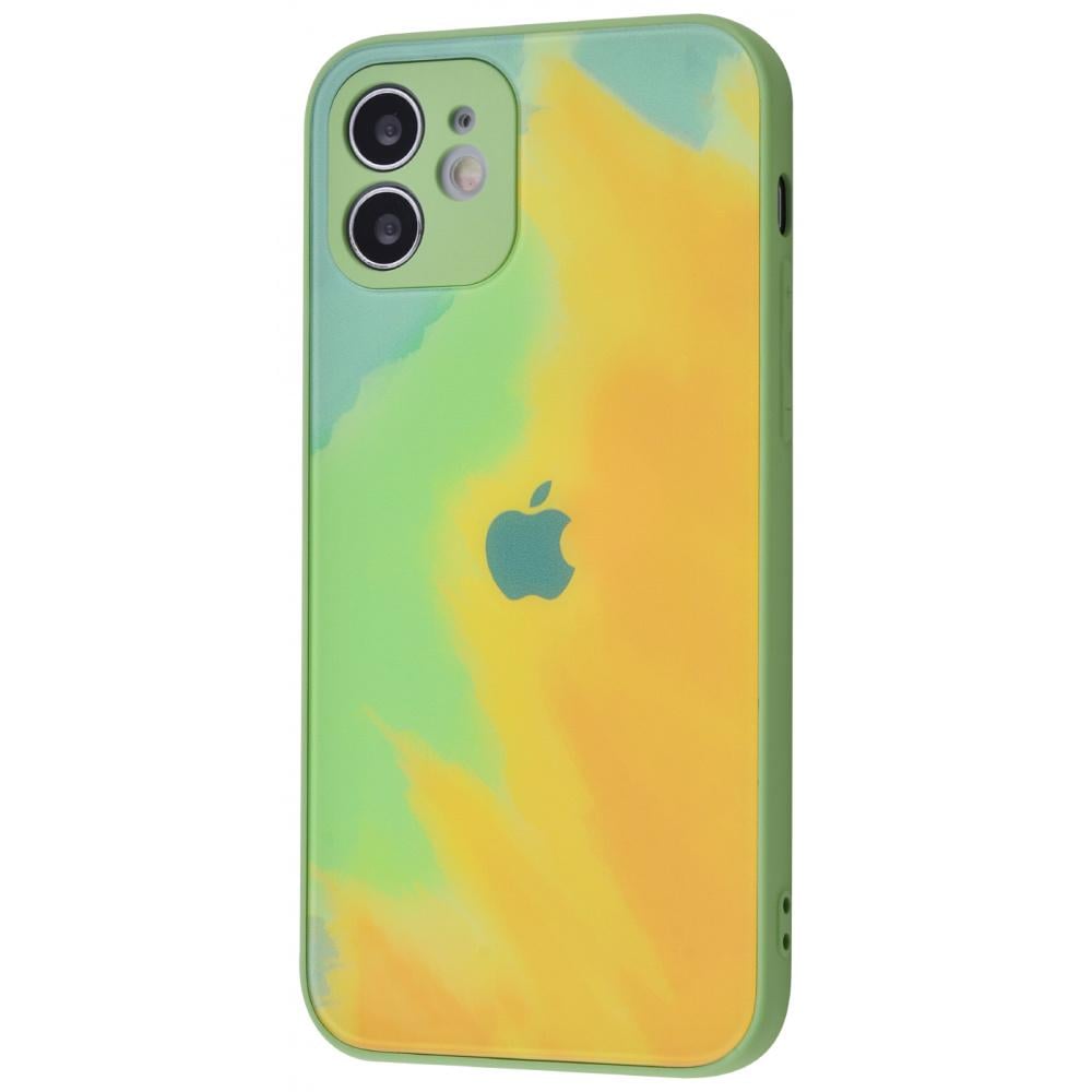 Чехол PRC Bright Colors case TPU для iPhone 12 Citrine с рисунком