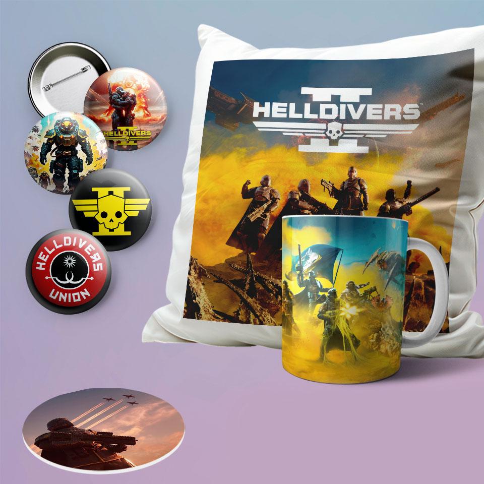 Подарочный набор игровой бокс Helldivers 2 (151)