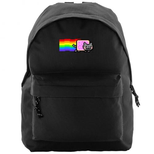 Рюкзак Compact Nyan cat 14 л Черный (16023850-2-63035) Рюкзак Compact Nyan cat 14 л Черный (16023850-2-63035)