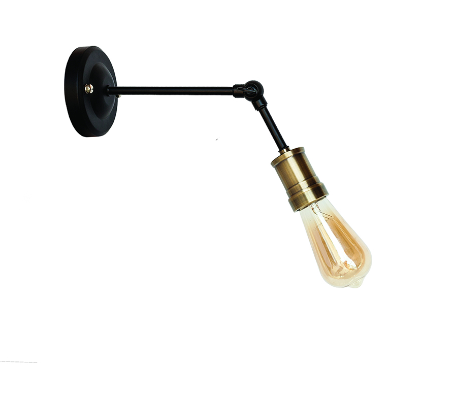 Бра Levistella Lofty с патроном AMP20 Черный/Бронзовый (1963530670)