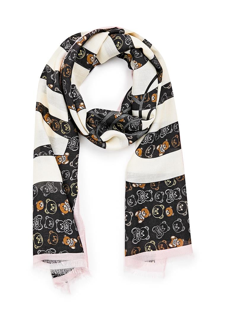 Шарф женский Moschino Черный (3314-1)