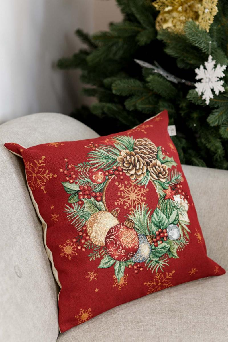 Наволочка гобеленова PRESENT Віночок 45х45 см (031393) - фото 3 Наволочка гобеленова PRESENT Віночок 45х45 см (031393) - фото 3