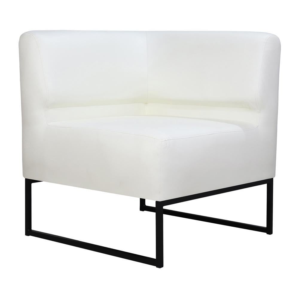 Диван модульный Lounge угловой экокожа Cloud 77х77х83 см White (rich_sofa_00411)