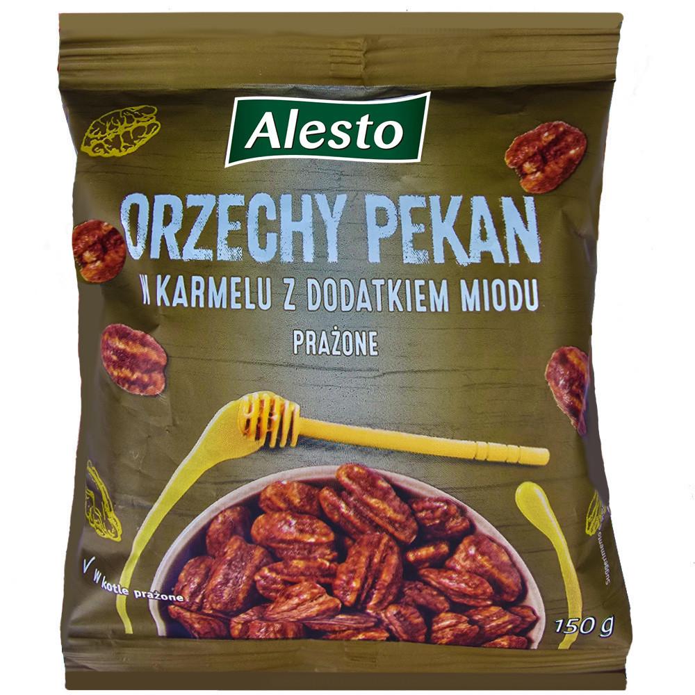 Орехи пекан Alesto в карамели с медом 150 г (2590016598) - фото 2 Орехи пекан Alesto в карамели с медом 150 г (2590016598) - фото 2