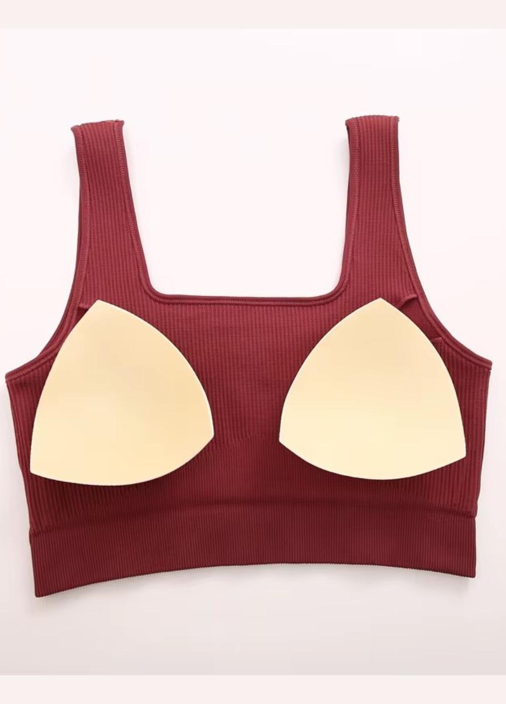 Топ спортивный женский Wonderful Sport A001 в рубчик M Темно-розовый (1945-44-02) - фото 4 Топ спортивный женский Wonderful Sport A001 в рубчик M Темно-розовый (1945-44-02) - фото 4