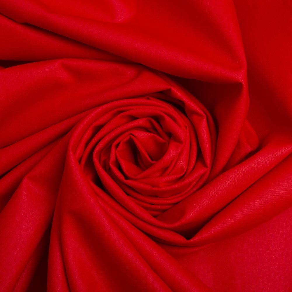 Ткань для постельного белья V-26 бязь ранфорс 2,4м Красный (20072)