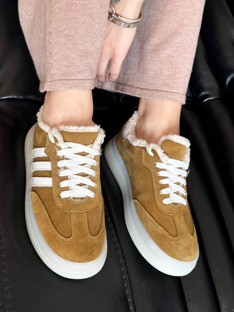 Кеди жіночі на хутрі Maya Shoes р. 38 Гірчичний (3021/1) - фото 19 Кеди жіночі на хутрі Maya Shoes р. 38 Гірчичний (3021/1) - фото 19