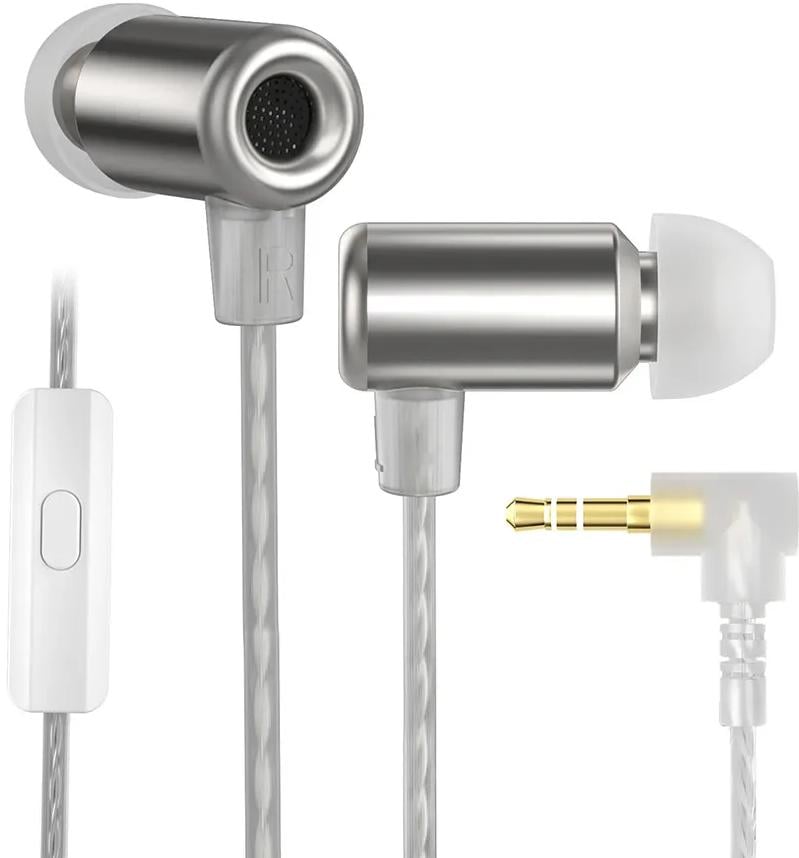 Наушники с микрофоном KZ Ling Long Silver