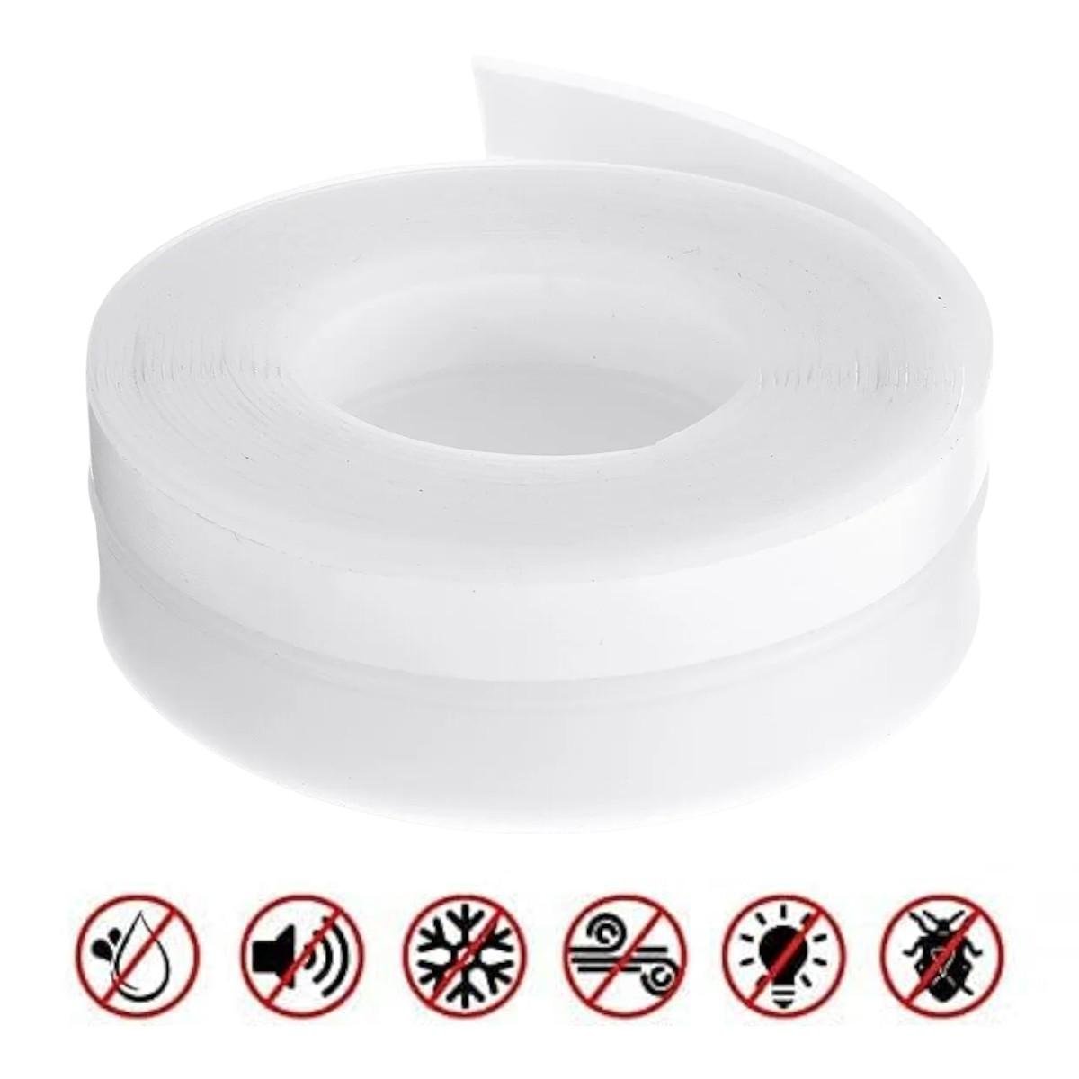 Ущільнювач для дверей Weikan самоклеючий 25х0,6х3 м (R35863) - фото 3 Ущільнювач для дверей Weikan самоклеючий 25х0,6х3 м (R35863) - фото 3