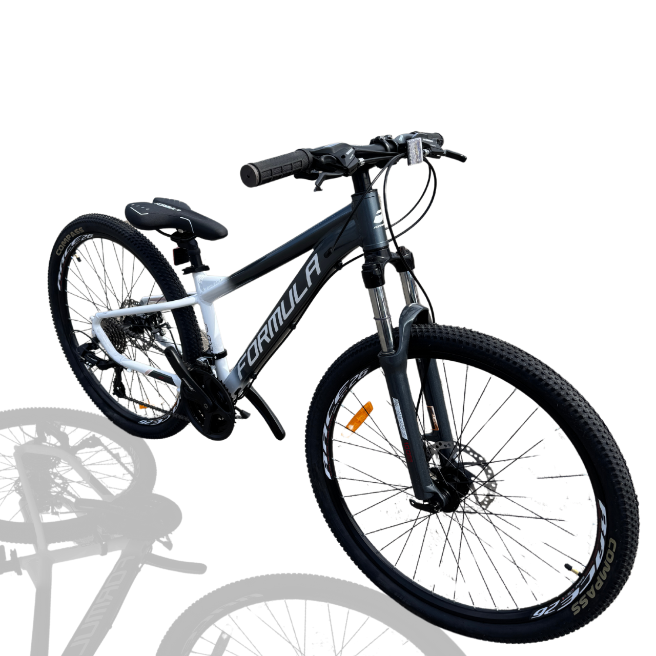 Велосипед AL Formula F-1 DD Shimano 26" 13" 2025 Черный