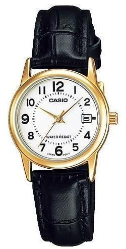 Наручний годинник жіночий Casio LTP-V001GL-7BUDF d 25 мм Золотий