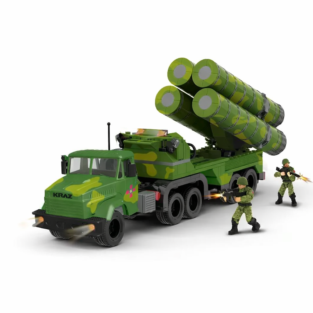 Конструктор Iblock PL-921-470 Армія ЗСУ КрАЗ ПВО 373 дет. (1925190366)