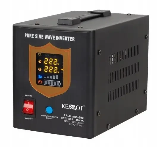 Источник бесперебойного питания Kemot URZ3405B PROsinus-800 12V 230V 800VA/500W (0656)