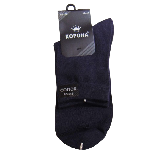 Носки мужские хлопок Корона 186 р. 41-47 Синий (2185126029) Носки мужские хлопок Корона 186 р. 41-47 Синий (2185126029)