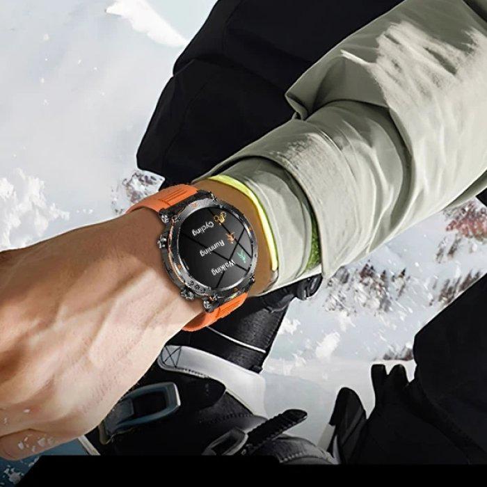 Смарт-годинник UWatch Smart Avation Pro Orange з ремінцями 2 шт. (2000) - фото 11 Смарт-годинник UWatch Smart Avation Pro Orange з ремінцями 2 шт. (2000) - фото 11