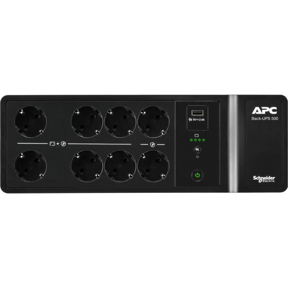 Джерело безперебійного живлення APC BE500G2-GR 500ВА Black (27317047) - фото 4 Джерело безперебійного живлення APC BE500G2-GR 500ВА Black (27317047) - фото 4