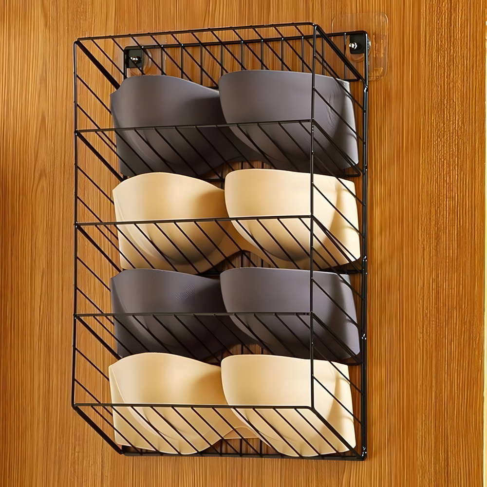 Подвесная полка органайзер для нижнего белья 30x8,5x41 см Черный - фото 3 Подвесная полка органайзер для нижнего белья 30x8,5x41 см Черный - фото 3