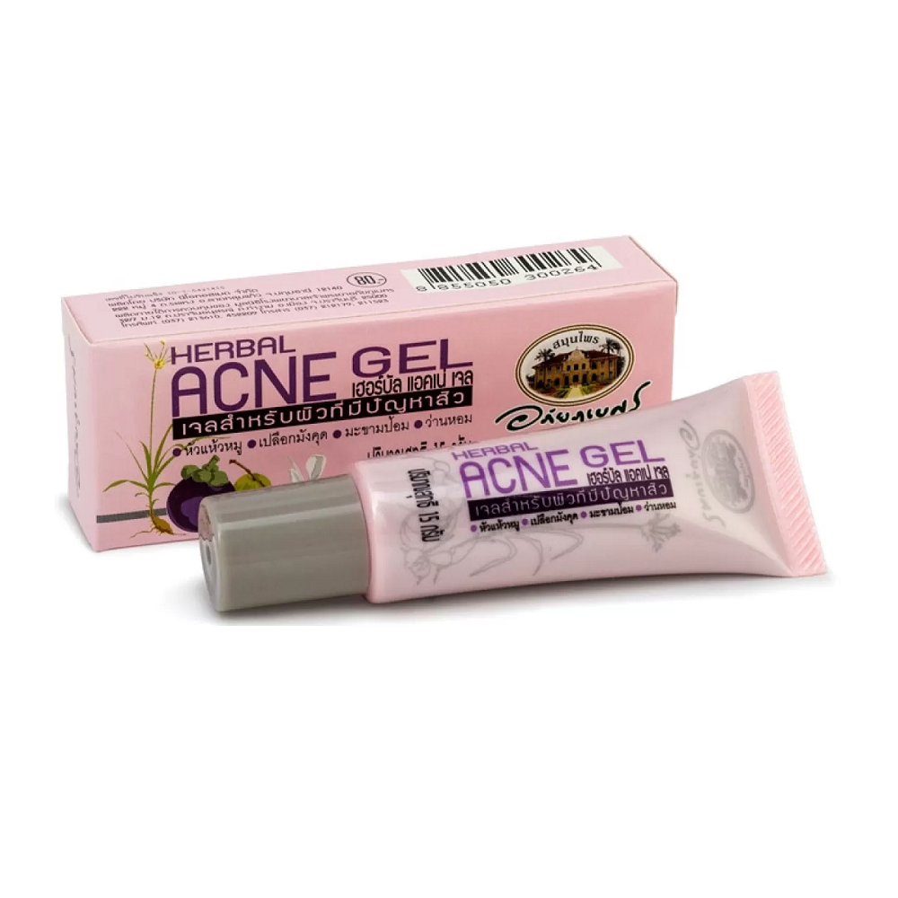 Гель проти акне Abhaibhubejhr з екстрактом мангостина 15 мл (8855539020270)