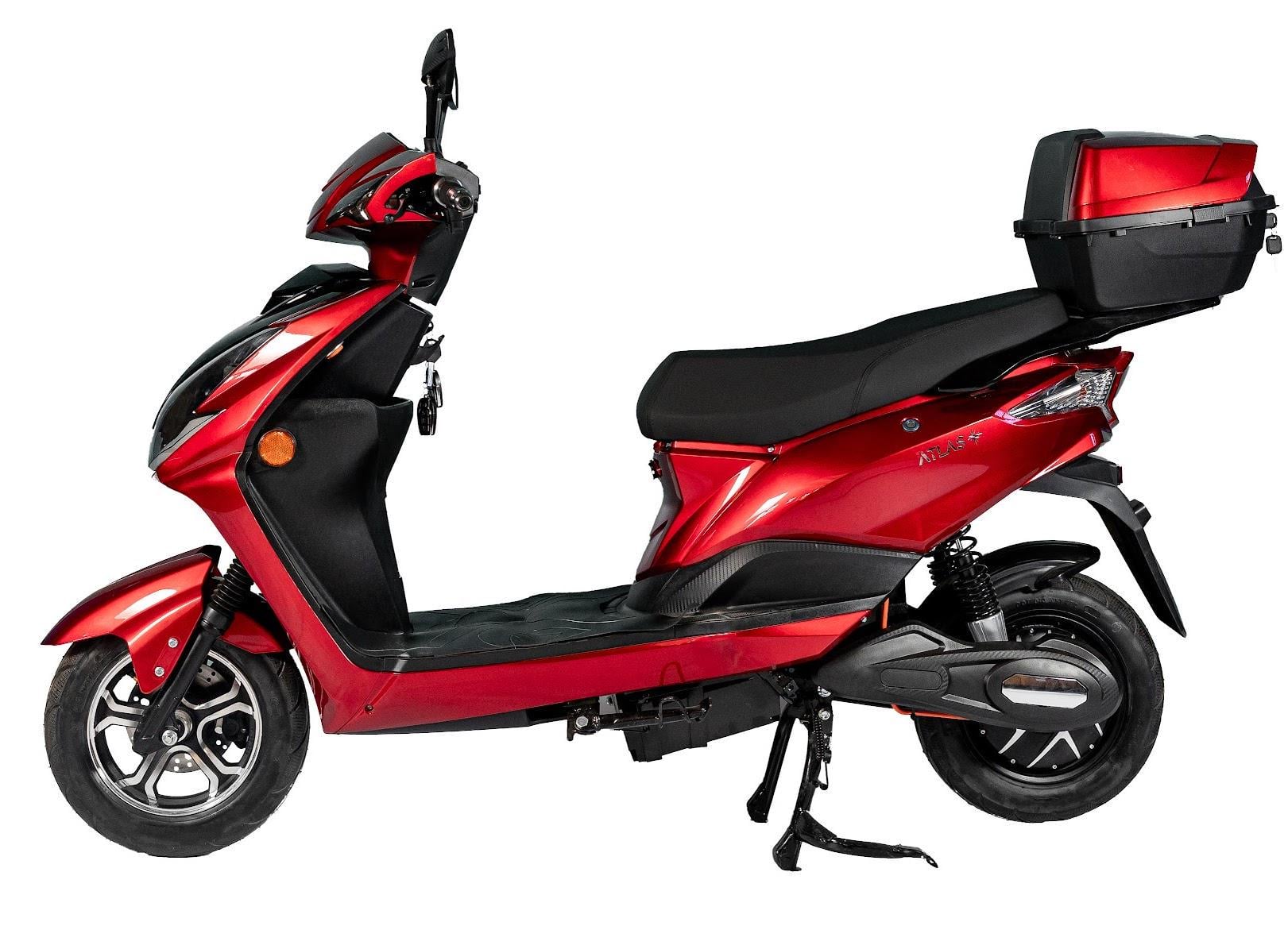 Электроскутер ATLAS Pegas Lithium 1500 W Red (3007)