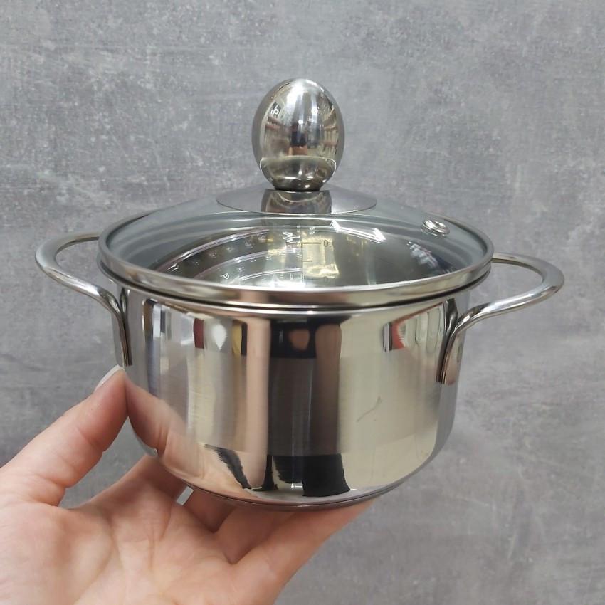 Кастрюля со стеклянной крышкой A-Plus WK-2180 12 см 0,79 л (1652342353) - фото 6 Кастрюля со стеклянной крышкой A-Plus WK-2180 12 см 0,79 л (1652342353) - фото 6