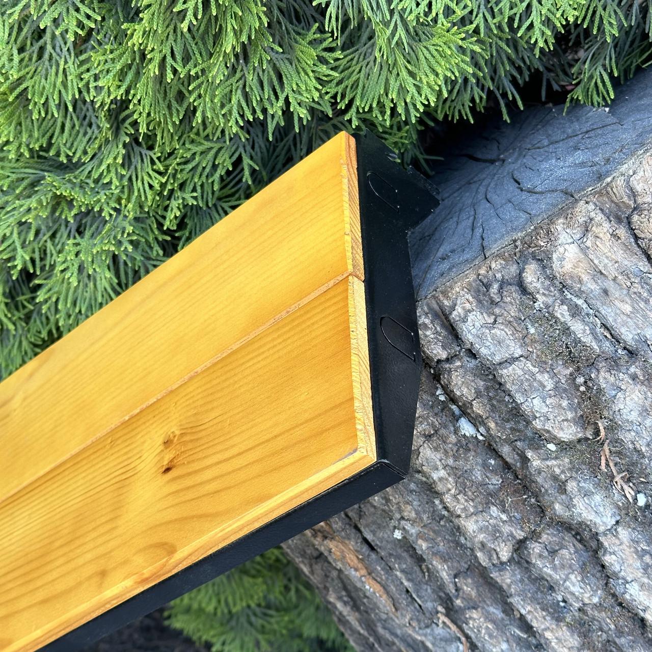 Полеп передняя Metalzavod для мангала Прометей на 12 шампуров светлое дерево 20,95х84,1х6,85 см (STL-MDR12-LT) - фото 2