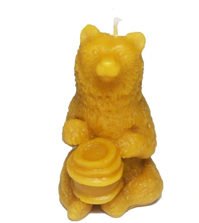 Форма для свечей Мишка с медом (241)