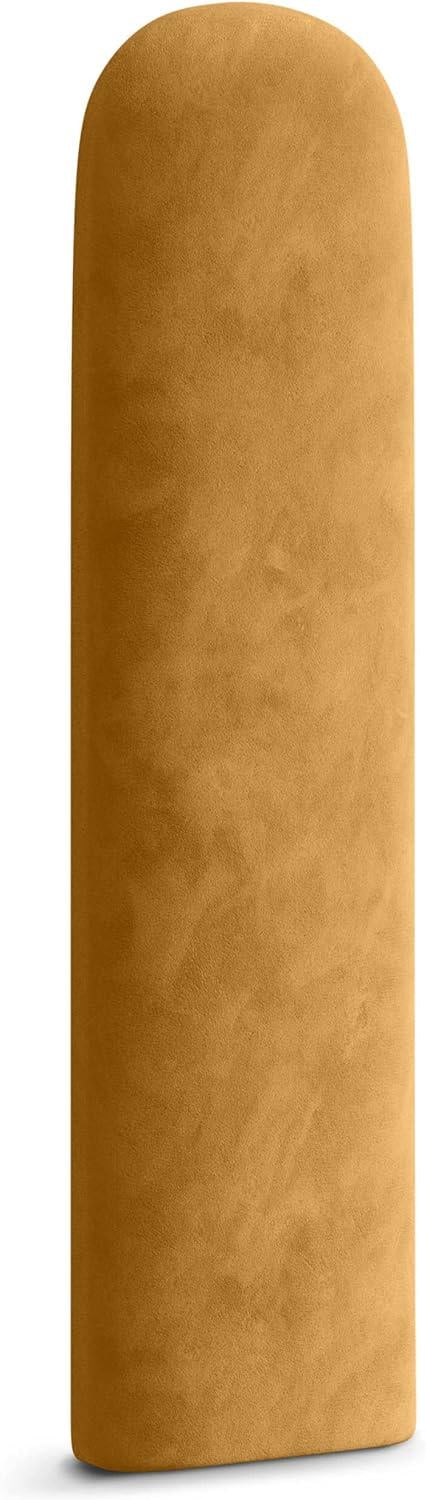 Стеновая панель декоративная Muralo велюр 20x100x4 см Желтый (0217amz)