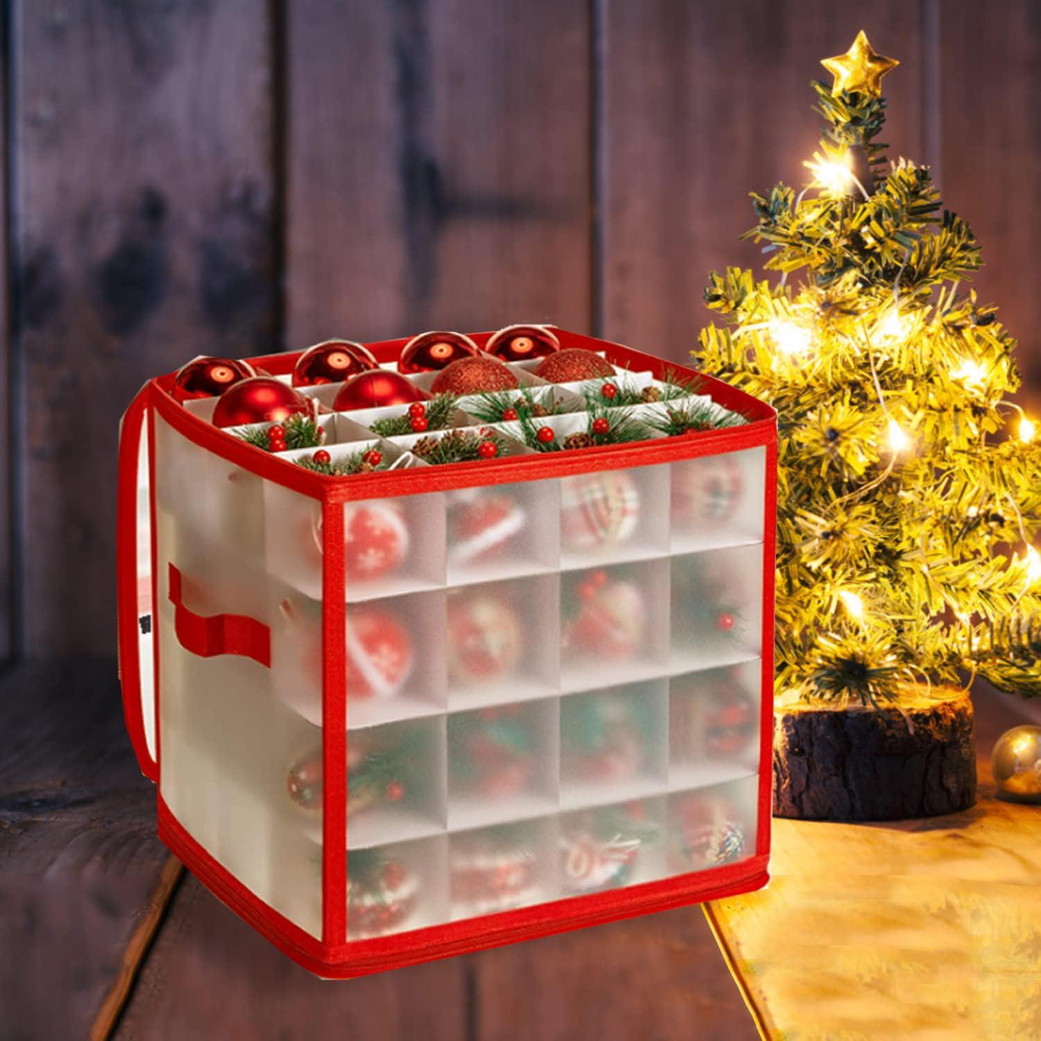 Органайзер для новорічних іграшок до 7,5 см 64 комірки (20298) - фото 2