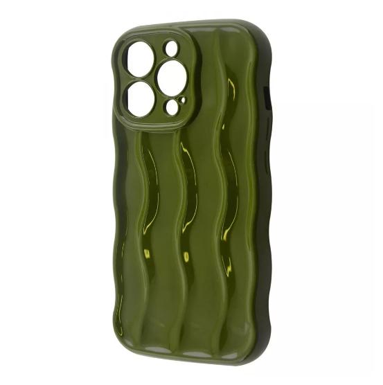 Чехол-накладка для телефона WAVE Lines Case - iPhone 14 Pro Max army green (471190040)