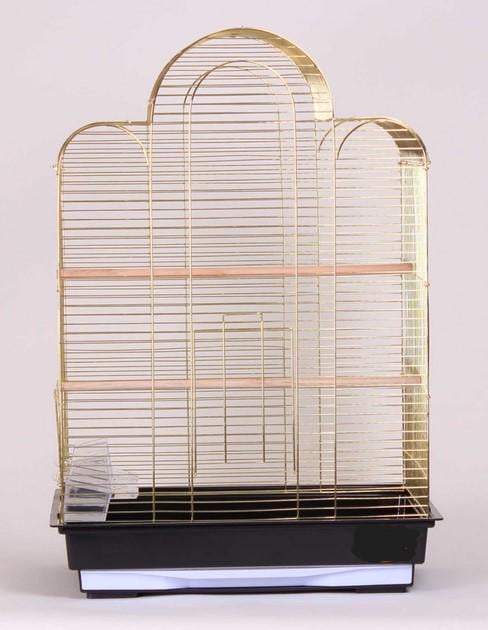 Клітка для малих та середніх птахів 47х36х68 см (610G)