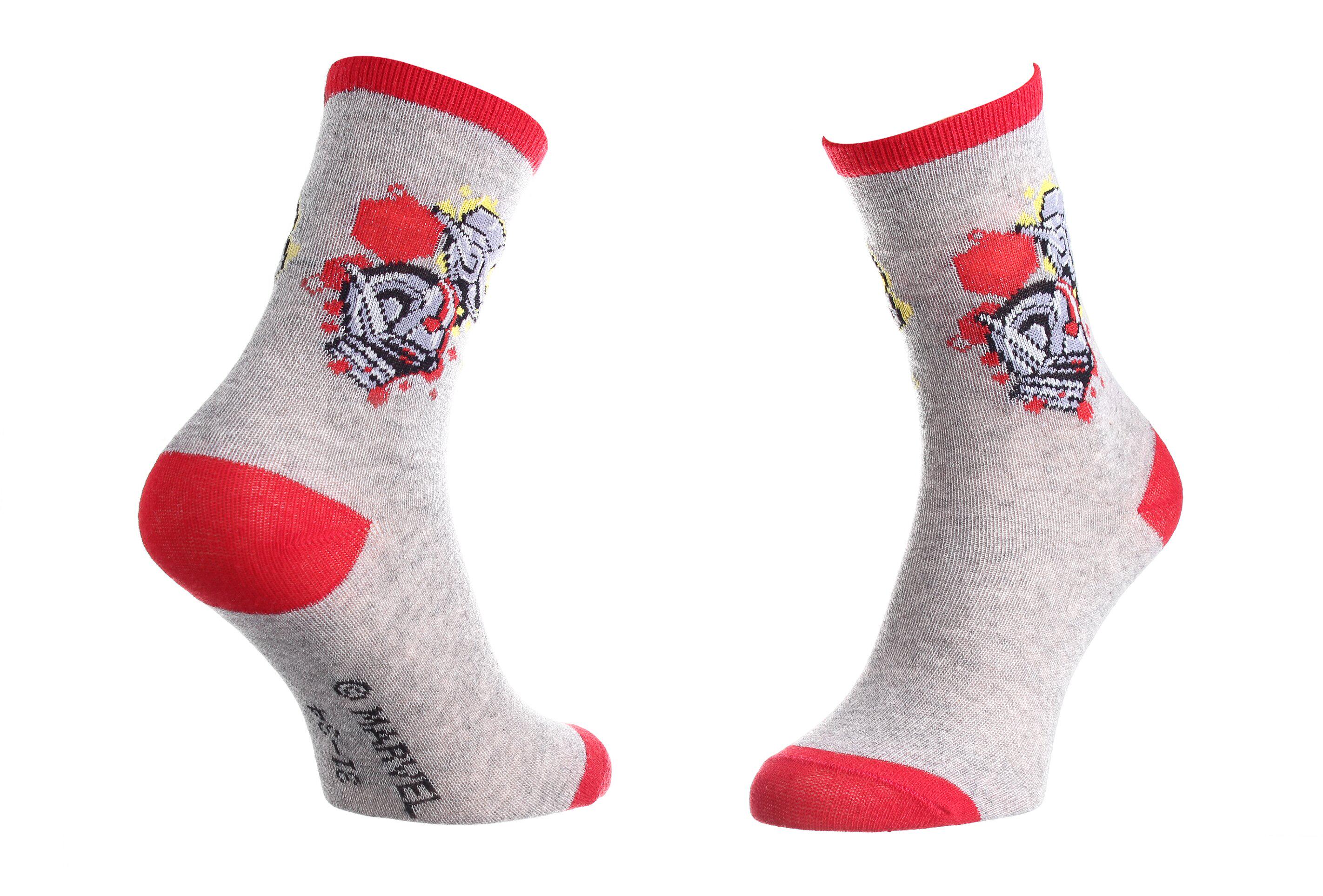 Носки Marvel 2 Heads р. 27-30 Gray (83895248-6)